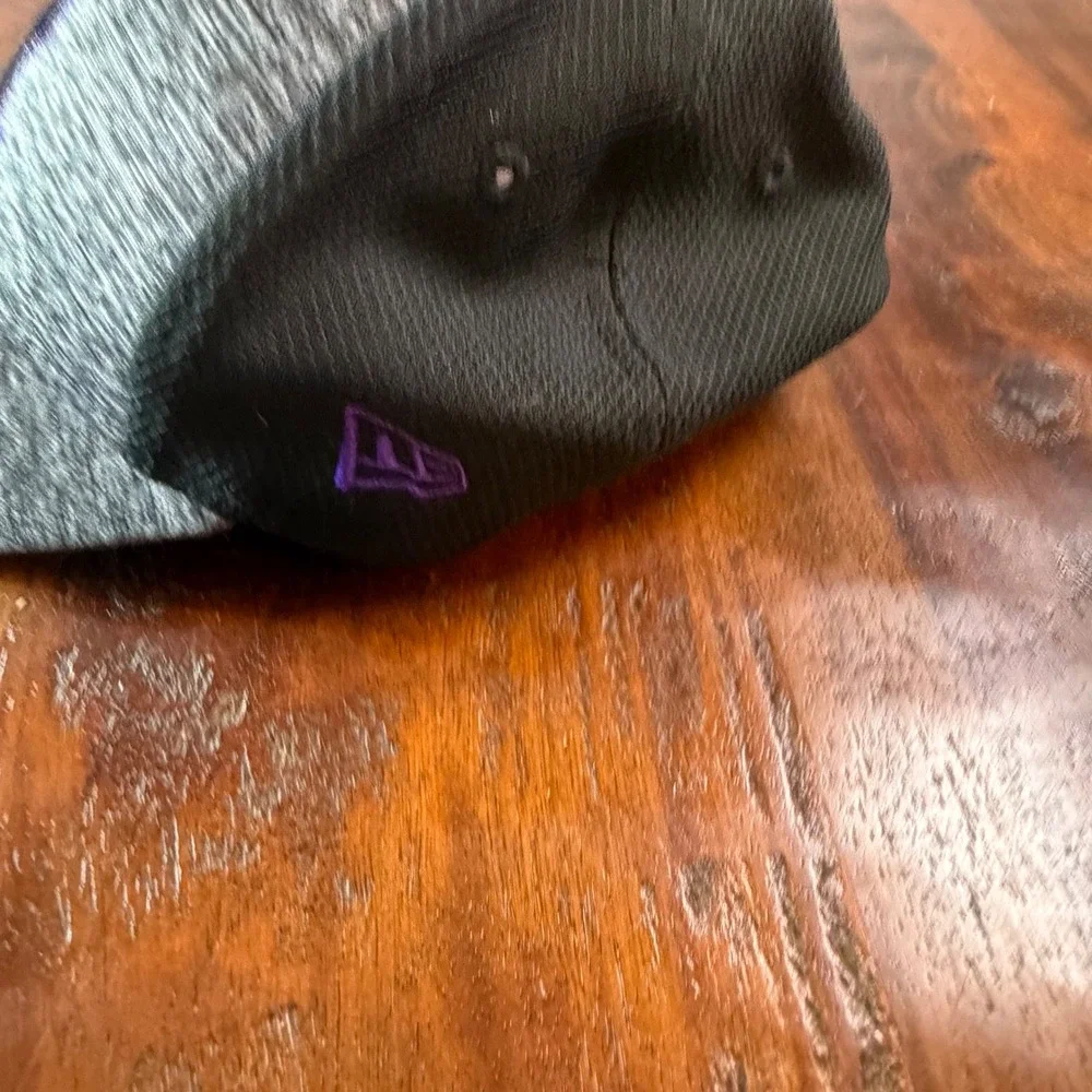New Era 9FORTY Colorado Rockies Youth Hat Gray Black Adjustable MLB Baseball Cap